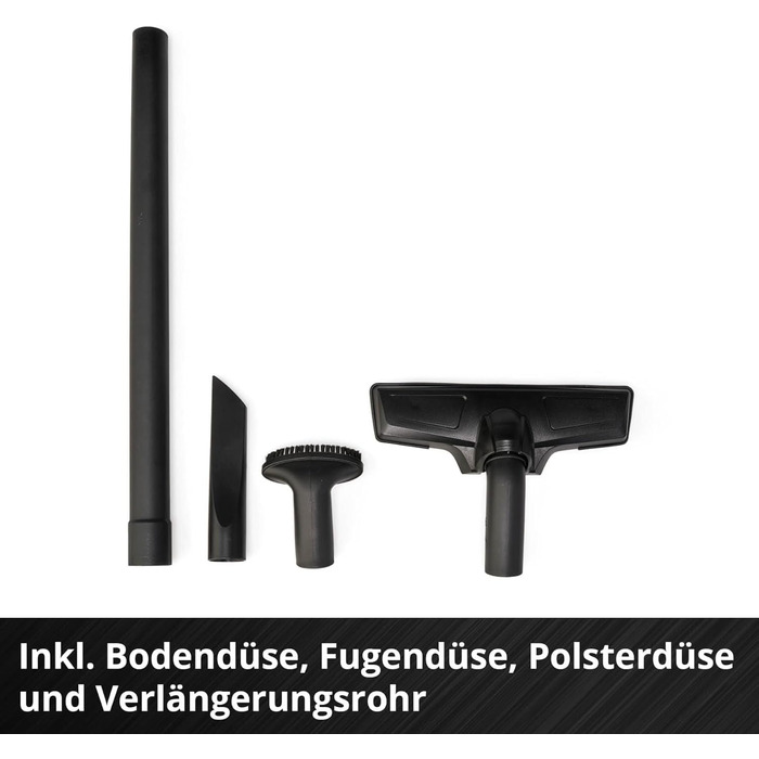 Акумуляторний ручний пилосос Einhell TE-VC 18 Li-Solo Power X-Change (18 В, сила всмоктування 42 мбар, контейнер для пилу 540 мл,