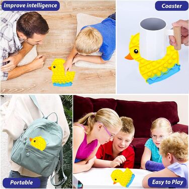 Сенсорна непосидюча іграшка, силіконова іграшка для зняття стресу, іграшка для пальців для зняття тривоги Аутизм СДУГ Особливі пот