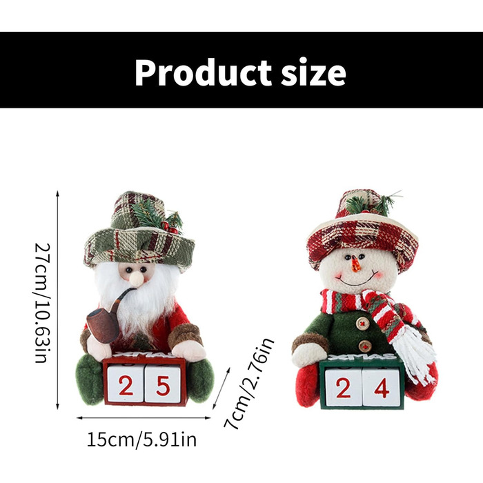 Плюшева іграшка гномик адвент-прикраса BUBEFSKD