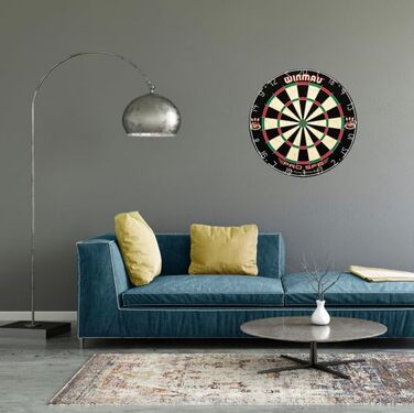 Мішень для дартсу WINMAU Pro SFB Bristle, один розмір, різнокольоровий