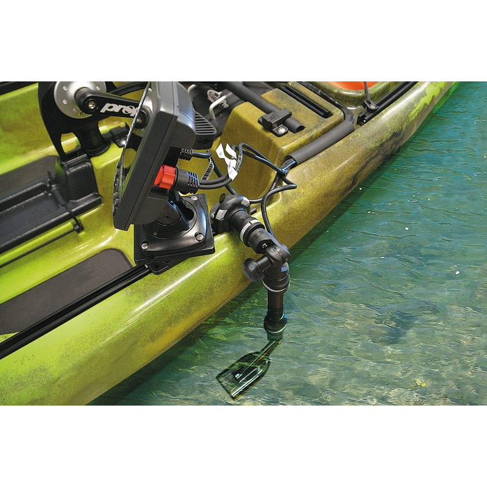 Каяк і черевні човни Трансдьюсер Трансдьюсер Трансдьюсер Вудилище Ехолот Ехолот Рука чорного