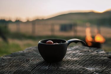 Класична чашка - Маленька кружка для використання на відкритому повітрі з органічного матеріалу - придатна для переробки (чорна), 21 -