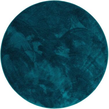 Розкішний Супер М'який Кудлатий Килим з довгим ворсом Круглий Пухнастий М'який Вітальня Спальня Melia Бензин 200 см Круглий