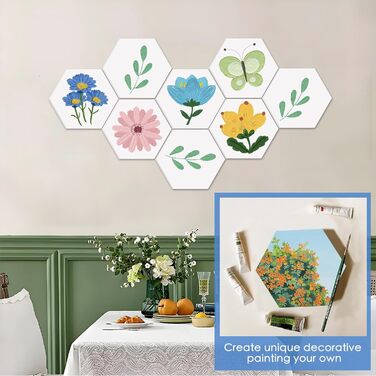 Комплектів магнітних полиць Tonie, шестикутної форми для полиць для зберігання фігурок Toniebox, настінні плаваючі дерев&39яні полиці, сумісні зарядні станції для Toniebox, 1A4B, малі, 5