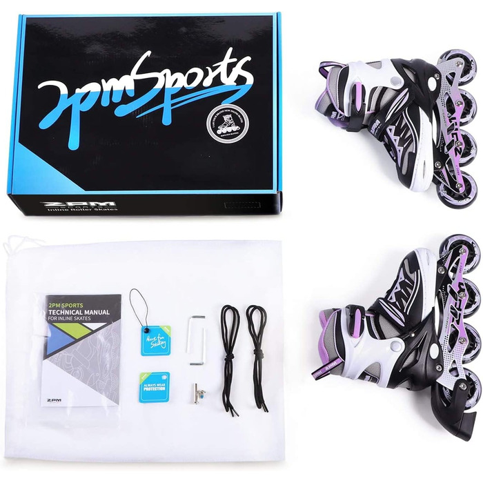 Розмір регульованих роликових ковзанів для дітей з підсвічуванням світлодіодних коліс, веселі блимаючі роликові ковзани для дівчат