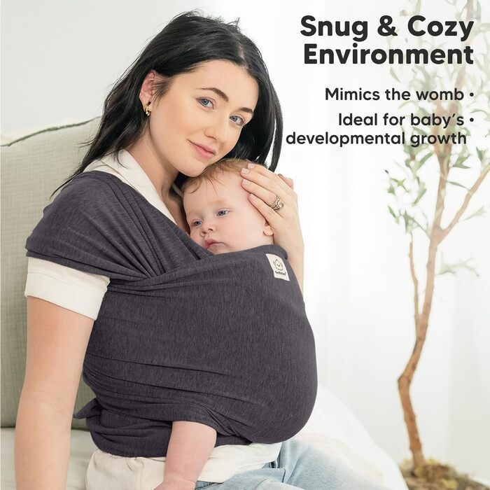 Дихаючі дитячі слінги, Baby Carrier для новонароджених з народження, Baby Wrap Sling для новонароджених, Toddler Hands Free Baby C