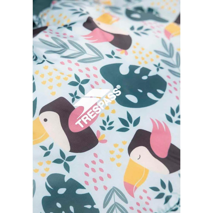 Спальні мішки Trespass Bunka, принт тропічних птахів, один розмір