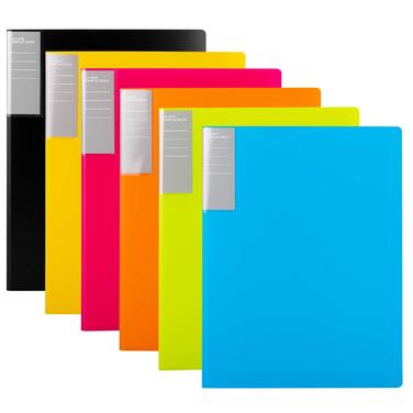 Дисплейний блокнот Storeo Basics, A4, 30 стійок, 6 шт. , різнокольоровий
