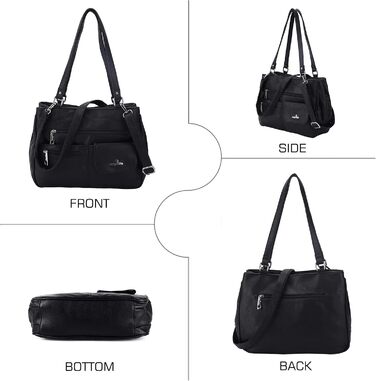 Сумка для поцілунку ангела Шкіряна жіноча сумка через плече Сумка сумки Водонепроникний тотализатор Сумка з багатофункціональною р