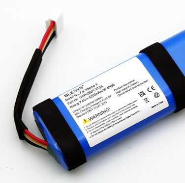 Акумулятор BLESYS для JBL Xtreme 3-го покоління, 7.4V літій-іонний акумулятор GSP-2S2P-XT3A для Bluetooth-колонки JBL Xtreme 3