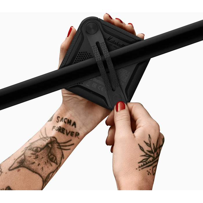 Колонка Marshall Willen, бездротова, понад 15 годин відтворення, водонепроникна за стандартом IP67, швидка зарядка, можна складати