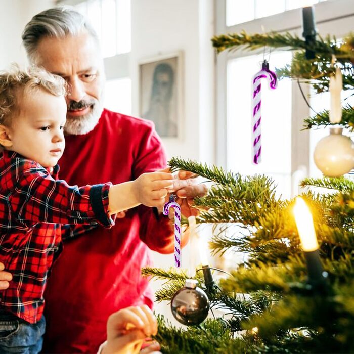 Різдвяних прикрас у формі цукерок для ялинки 12 шт No-Hell