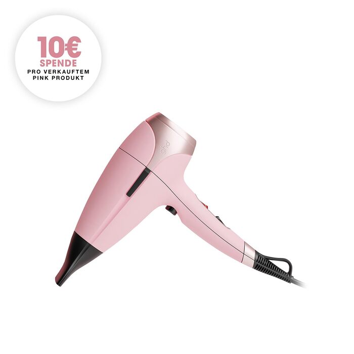 Фен ghd helios швидке сушіння, низький рівень шуму та легка вага, для створення blowout-улисок, колір Dusted Pink