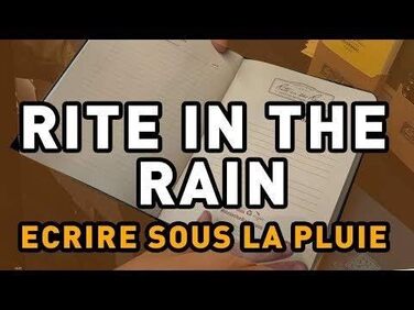 Кулькова ручка Rite in the Rain Sourcingmap OR97, металева, стійка до погодних умов, чорний помаранчевий сингл