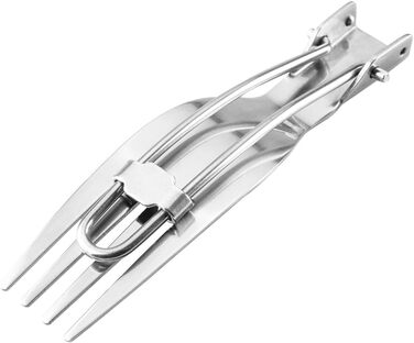 Туристичні столові прибори NEO TOOLS 3 в 1 ложка, ніж, виделка, складаний дизайн, вага 70 г, матеріал нержавіюча сталь, футляр для перенесення, сертифікат відповідності харчовим продуктам LFGB