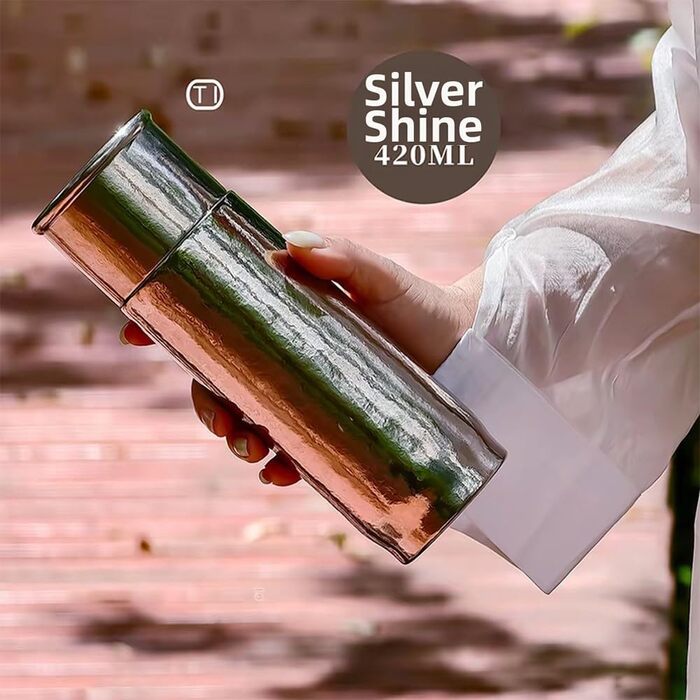 Персоналізована дорожня ізольована кружка Pure Ti об&39ємом 420 мл ідеально підходить для чаювання