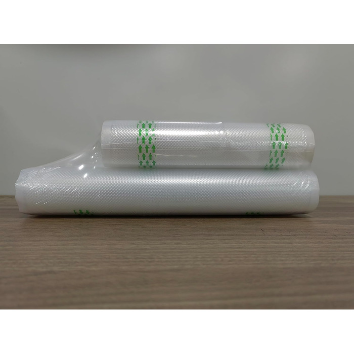 Вакуумні пакувальні пакети YISH Вакуумна плівка Вакуумні пакети Рулони харчової вакуумної плівки вакуумний мішок для рулонів плівки Sous Vide для вакуумного пакувальника 8 рулонів 20/28x300 см плівки, без BPA