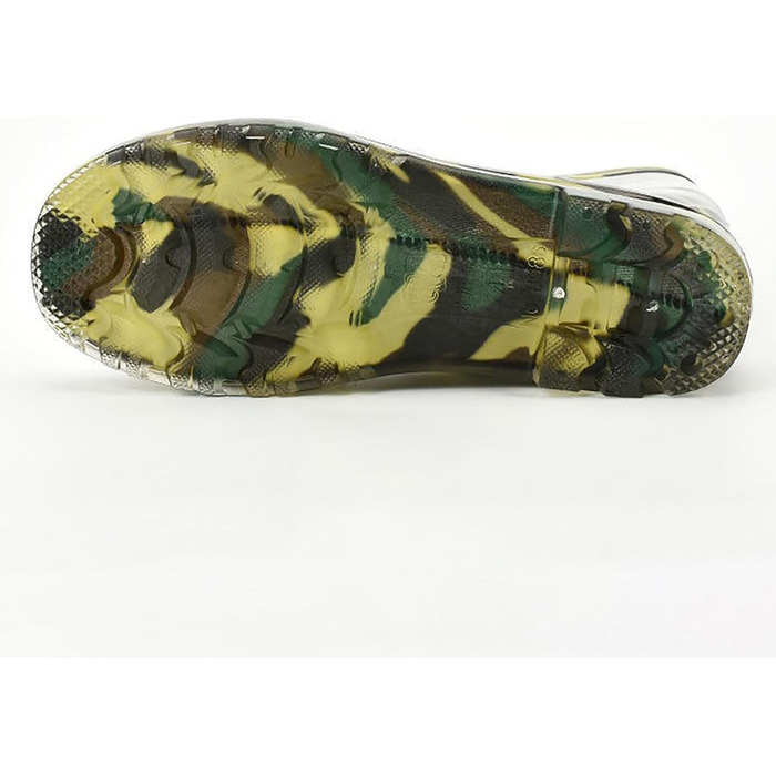 Чоловічі гумові чоботи, високі камуфляжні, довгі гумові чоботи, гумові чоботи, чоботи без шнурівки, високі до коліна, нековзні, водонепроникні, для саду, камуфляж, 39 1/3 EU