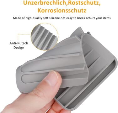 Мильниця, 2 шт. и мильниця силіконова зі зливом, тримач для мила силіконовий для ванної кімнати душ нековзний дизайн мильниця для