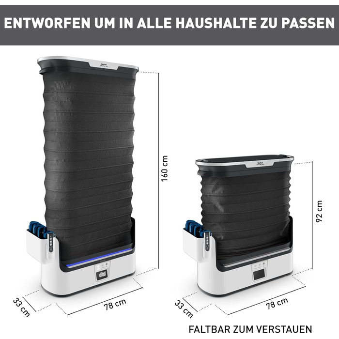 Повністю автоматичний паровий випрямляч розгладження та дезінфекція до 99,99 потужна пара дбайливе сушіння зменшує неприємні запах