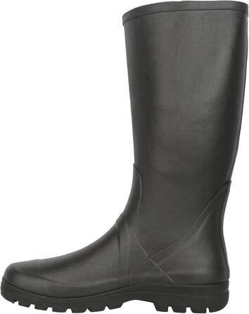 Чоловічі гумові чоботи Mountain Warehouse 100 гумові гумові чоботи, водонепроникне взуття, мяка бавовняна підкладка ідеально підходять для подорожей, активного відпочинку, походів, кемпінгу, розмір 43 EU, чорні 01