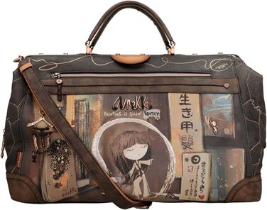 Дорожня сумка Anekke Shoen Brown Weekender 49 см