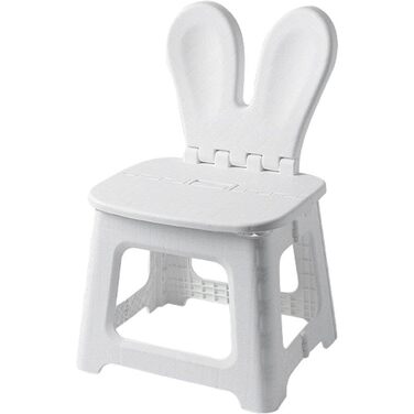 Складаний дитячий стілець зі спинкою, скандинавський табурет, пластиковий табурет-сходинка, робочий стілець, низький стілець для вітальні, меблі для патіо