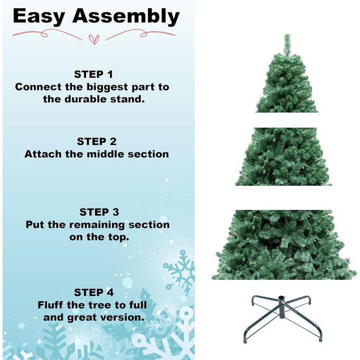 Штучна ялинка зелена 240 см SHATCHI