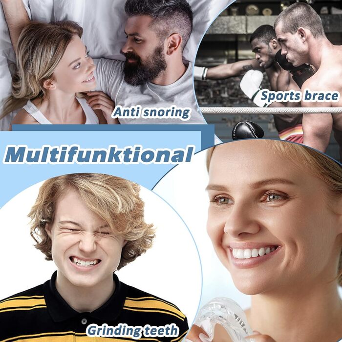 Пробка від хропіння проти хропіння-2 шт. и Пробка від хропіння проти хропіння Ефективна шина від хропіння проти хропіння Багатоцільовий запобіжник хропіння для чоловіків і жінок (готовий до використання) Прозорий