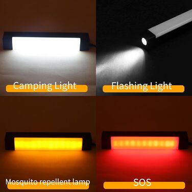 Сонячний кемпінговий ліхтар Phonar, портативний надяскравий світлодіодний ліхтарик, час роботи 6-8 годин, зарядний пристрій USB-C, електронний ліхтар для використання на свіжому повітрі, походів та читання