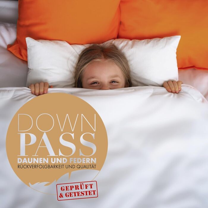 Подушка для коляски Sleepling 80x80 см, пухова ковдра для немовлят, подушка для коляски виготовлена зі 100 бавовни, 400 г пір&39я та пуху, Downpass, ковдра для коляски 80 x 80 см, можна прати, зроблено в ЄС