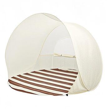 Пляжний намет, кемпінговий намет для 2-3 осіб, легкий розкладний намет, захист від ультрафіолету, водонепроникний, вітронепроникний, розкладний пляжний намет для сімейного кемпінгу, саду, пляжу