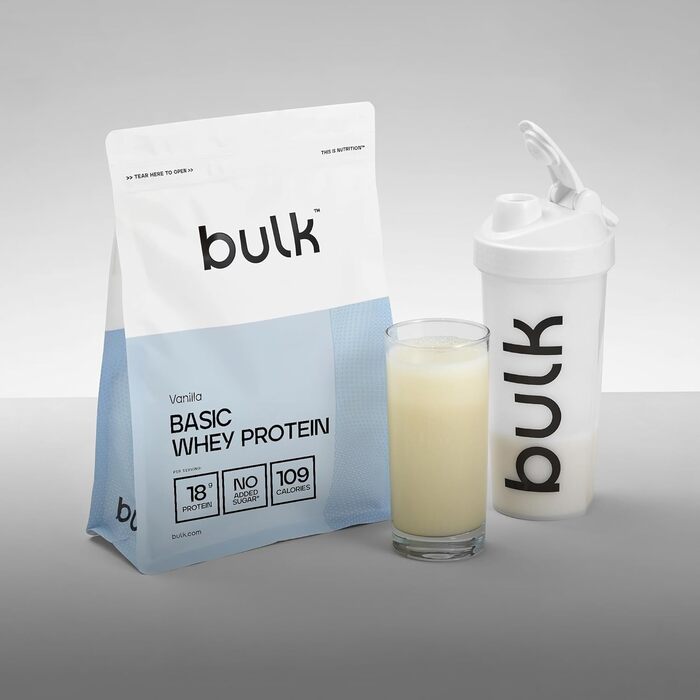 Сироватковий протеїновий порошок Basic Whey – Ваніль, 1,25 кг, 41 порція