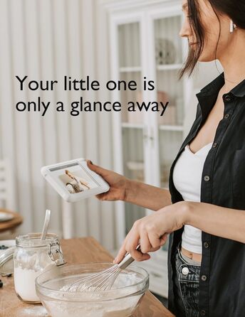 Монітор для дітей з камерою 5 дюймів, 1080P HD Video Монітор для дітей без Wi-Fi з камерою та аудіо Монітор для дітей 5000 мАг, ба