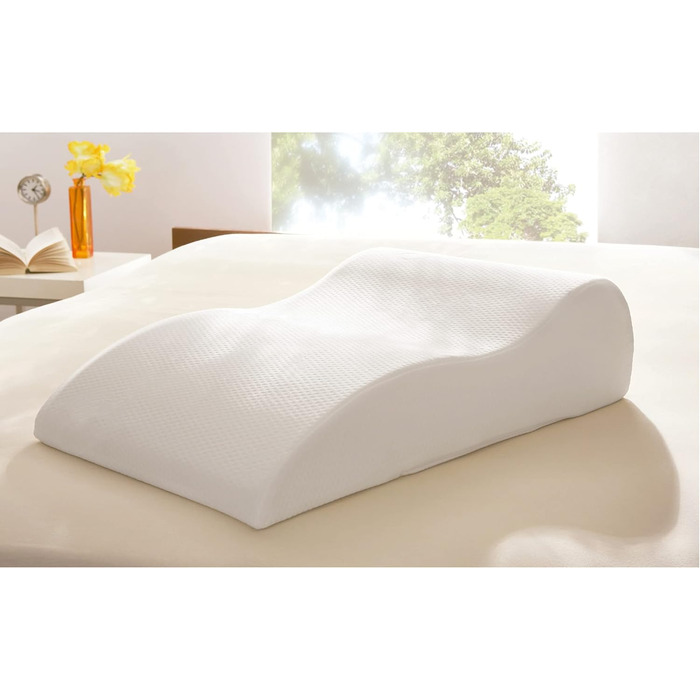 Ергономічна подушка для підняття ніг Venen Engel Подушка для підтримки ніг та колін Зроблено в Німеччині Подушка для ніг Клиноподібна подушка Подушка для підняття ніг