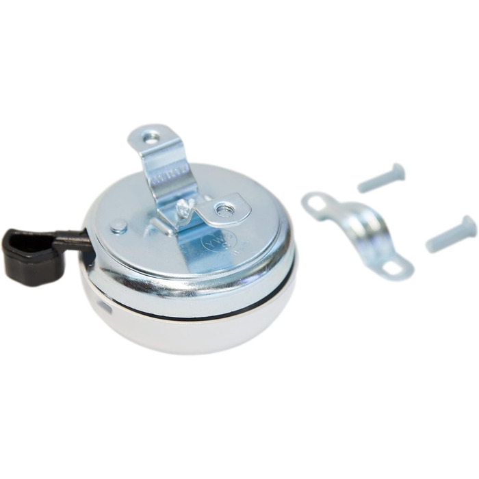 Велосипедний дзвінок Firmstrong Classic Beach Cruiser Bell, білий, класичний рінгер