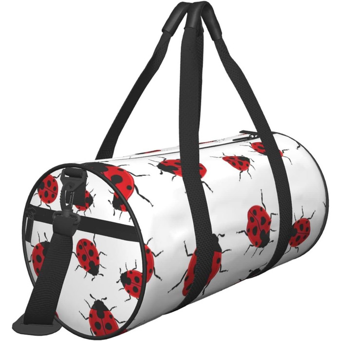 Дорожня сумка-циліндр з дизайном сонечка, спортивна сумка для чоловіків та жінок, сумка-мішок, спортивна сумка