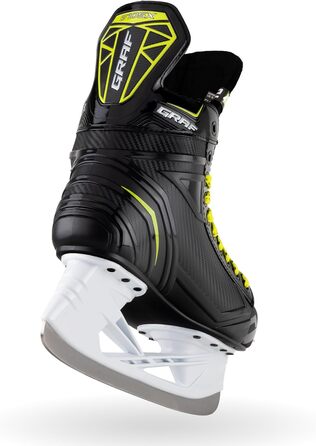 Ковзани Graf G105 шт. чорно-жовті, хокейні, розмір 28