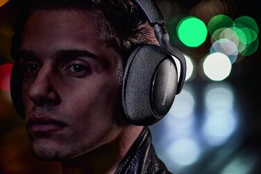 Бездротові накладні навушники Bowers & Wilkins PX7 з адаптивним шумозаглушенням - карбоновий, середній, FP42714