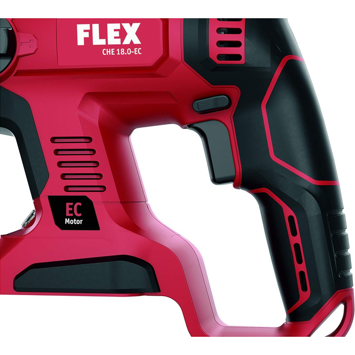 Акумуляторний перфоратор Flex CHE 18.0-EC C (без акумулятора, з безщітковим двигуном, напруга акумулятора 18 В, кількість ударів в хвилину 0-4500, максимальна енергія удару 1,7 Дж) 491284