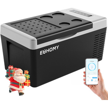 Компресорний холодильник 18 л, автомобільний холодильник -20 20, портативний холодильник 12/24V DC 100-240V AC, портативна морозил