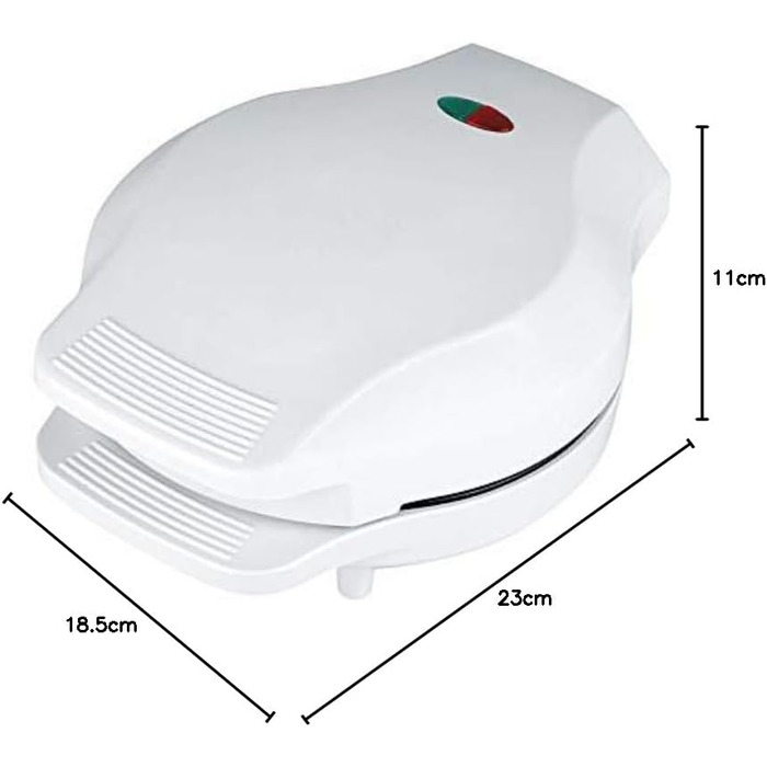 Міні-машина для пончиків Rosenstein & Shne міні-виробник пончиків, антипригарний, 1,000 Вт (машина для пончиків для дому, вафельниця для пончиків, домашнє господарство)