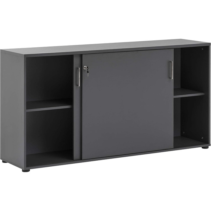 Шафа-купе з розсувними дверима Denver, Denver, 701489, антрацит, приблизно 160,2 x 41 x 84 см