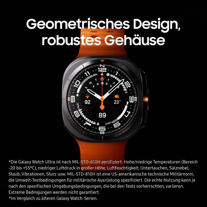 Розумний годинник Samsung Galaxy Watch Ultra (2025) з Galaxy AI, фітнес-годинник, морський ремінець, титановий корпус, кнопки швидкого доступу, подвійний GPS, 64 ГБ пам&39яті, 47 мм, LTE, титаново-синій, 3-річна гарантія виробника, титаново-синій S/M/L - 