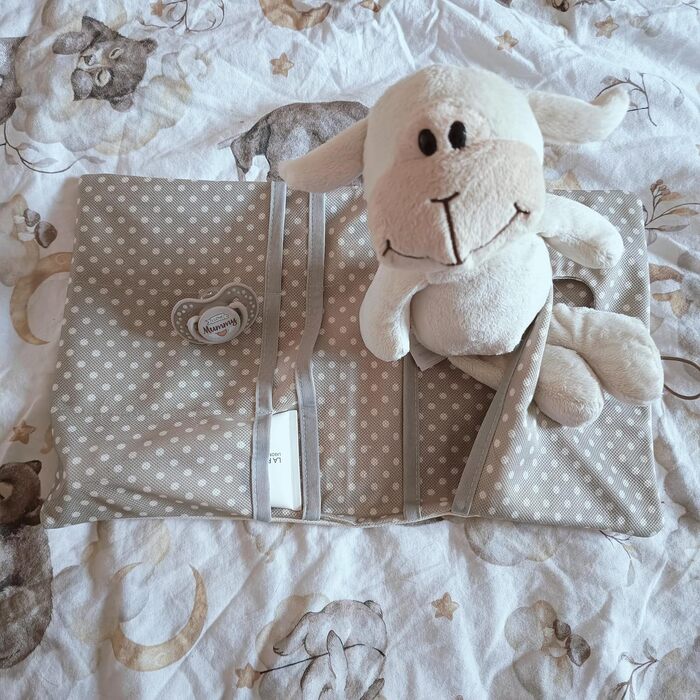 Органайзер для підгузників та косметичка 2в1 - Маленька сумка для підгузників на ходу Mums nappies cream wipes baby organizer (Lea