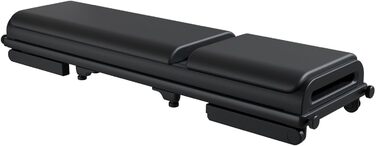 Серія Smart Home Gym - Модульні домашні тренажерні зали Цифрове тренажерне обладнання з керуванням за допомогою застосунку Компактне універсальне фітнес-обладнання для силових тренувань, чорного кольору (лава Perform)