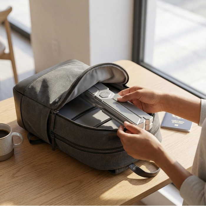 Підставка для ноутбука X-Stand Plus Регульована висота 70340 мм Міцний алюмінієвий тримач для ноутбука, ергономічна та нековзка Складана та мобільна Для MacBook, ноутбуків та планшетів 1117 дюймів, сірого кольору