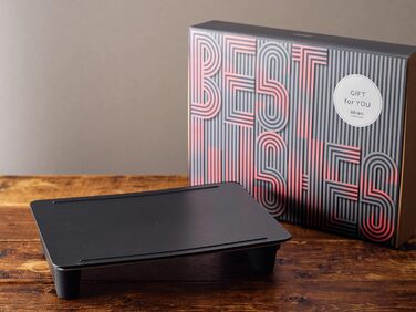 Японський електричний гриль теппаньякі - Енергозберігаючий з регулюванням температури до 250C - Ідеально підходить для здорового приготування їжі з низьким вмістом жиру - Легко чиститься та повністю без PFOA Чорний