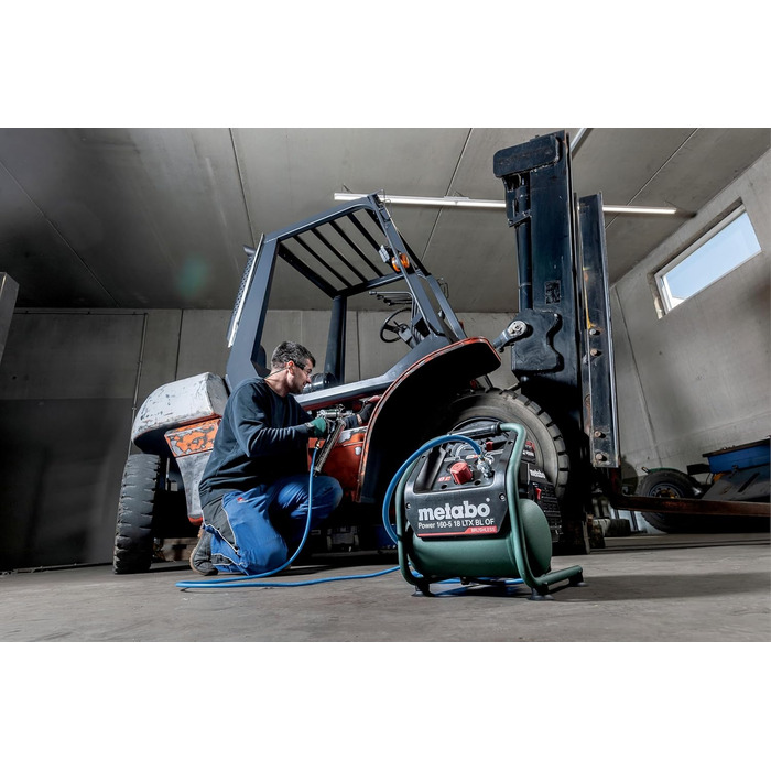 Акумуляторний компресор Metabo Power 160-5 18 LTX BL 18V - коробка - 601521850