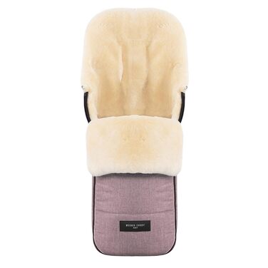 Муфта для ніг з овчини FLIMS - тепла коляска, муфта для ніг (діти від 6 до 36 місяців) з медичного хутра, універсальна з довгими р